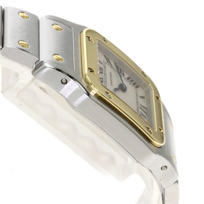 Cartier W20012c4 Santos Galve Sm Stainless Steel K18yg Ladies Watch