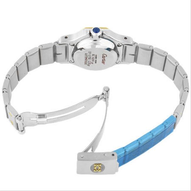 Cartier Santos Rondo Octagon Sm Stainless Steel X K18 Yellow Gold Ladies White Dial 82037288 Watch