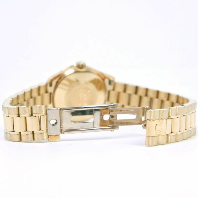Omega Seamaster Maison Fondee En 1848 Cal.720 K18 Yellow Gold Self-winding Ladies White Dial Watch