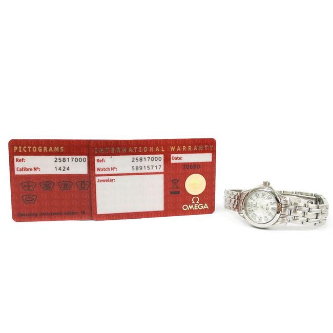Omega Seamaster 120m Mop Dial Quartz Ladies 2581.70 Watch