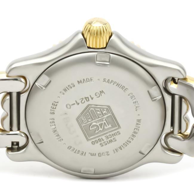 TAG Heuer Sel Quartz Stainless Steel Gold Plated Womens Dress Wg1421 Watch