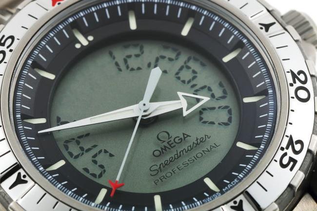 Omega Speedmaster X-33 Quartz 3290.50 Digital Black Dial Ti Watch