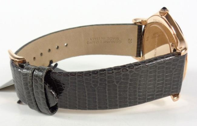 Emporio Armani Dark Gray/Rose Gold Swiss Ars1003 Mens Dial Lizard Watch