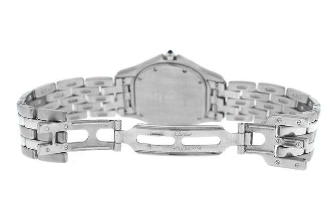 Cartier Silver Unisex 33mm Panthere Cougar 987904 Quartz Watch