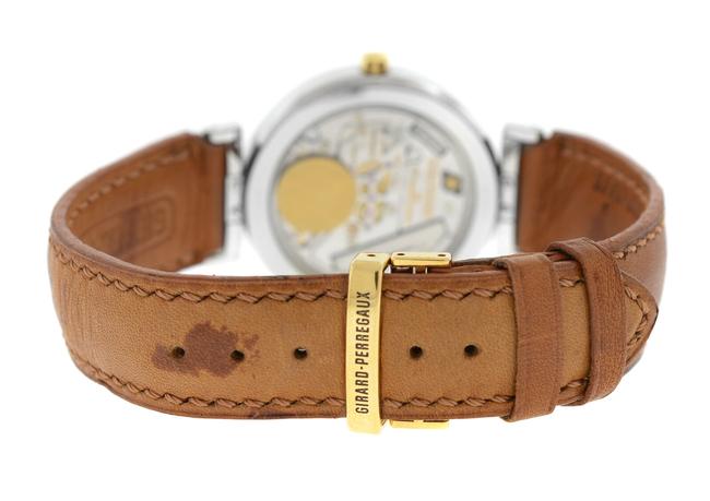 Girard-Perregaux Silver Unisex Integrale Steel Gold 32mm Date Quartz See Watch