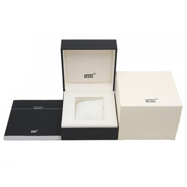 Montblanc 4810 Date Mens 114852 Stainless Steel Silver Dial Watch
