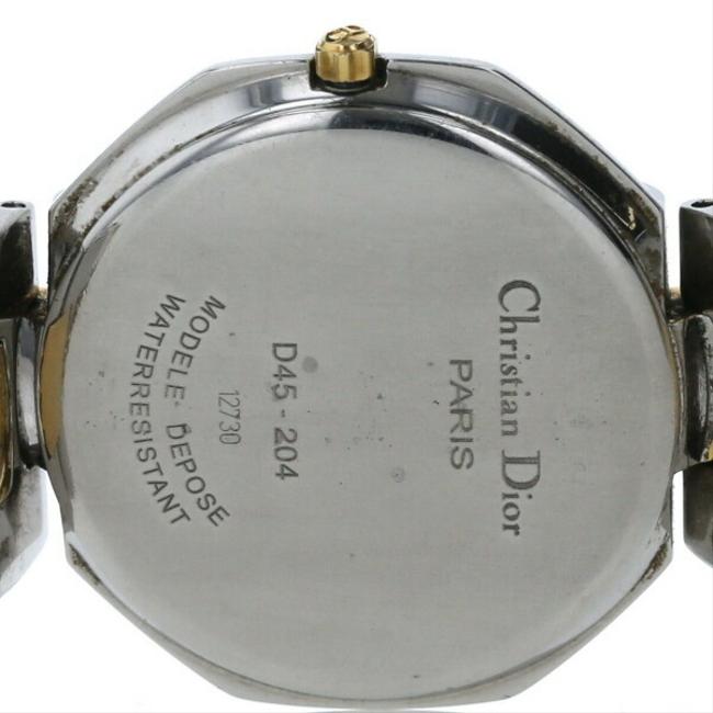 Dior Gold / Silver Combination Color D45-204 Quartz White Dial Ladies Watch