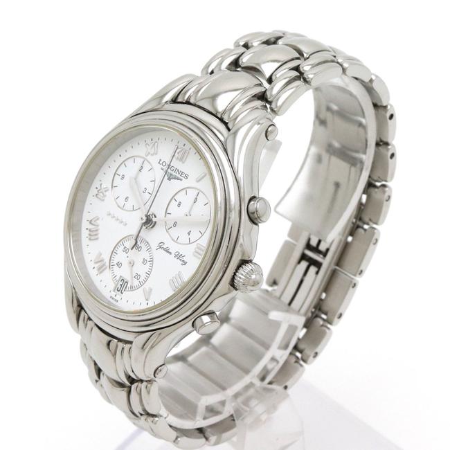 Longines Golden Wing Chronograph White Dial Mens Quartz L3.610.4 Watch