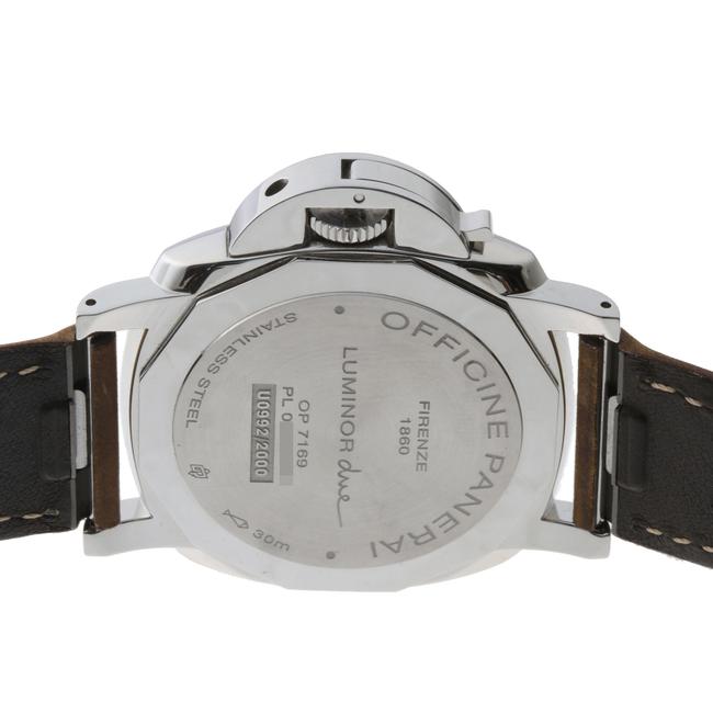 Panerai Luminor Duet 3 Days Mens Pam00904 Stainless Steel Anthracite Dial Dh52312 Watch