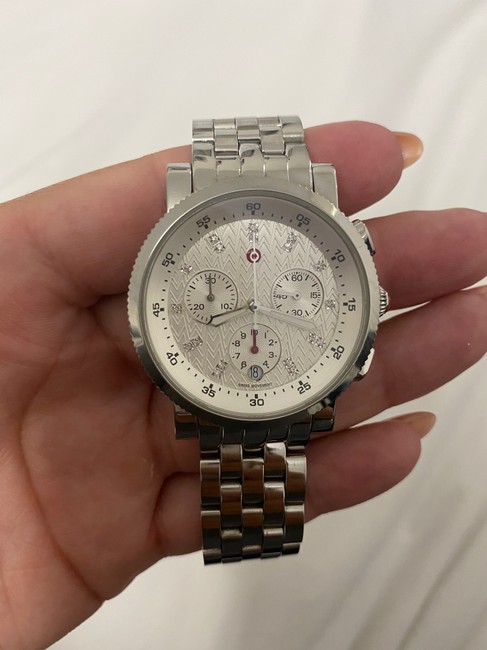 Michele Silver Sport Sail Watch