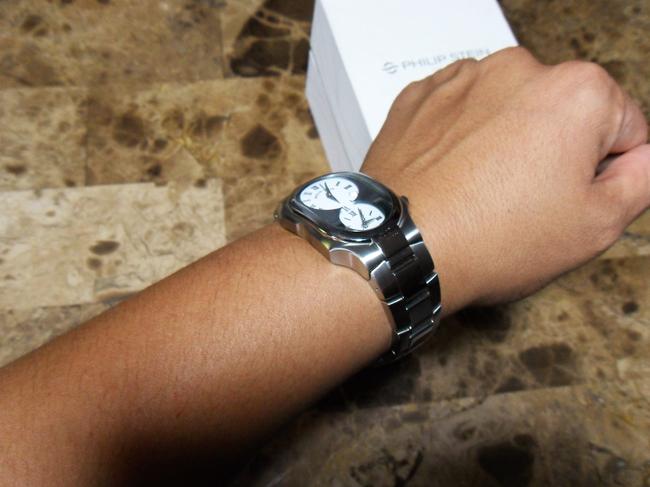 Philip Stein Silver Ladies Signature Watch