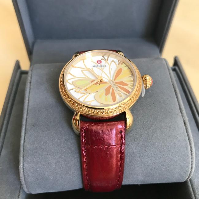 Michele Multicolor Garden Party White Dial Ladies Mw05d41b0996 Watch