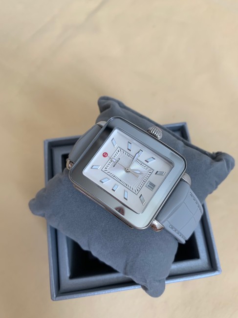 Michele Grey / Silver New Deco Sport Stainless-steel and Light Mww06k000009 Watch