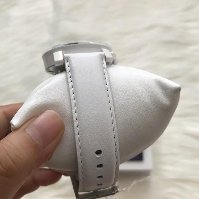 Movado White Bold Chronograph Leather Dial 3600011 Watch