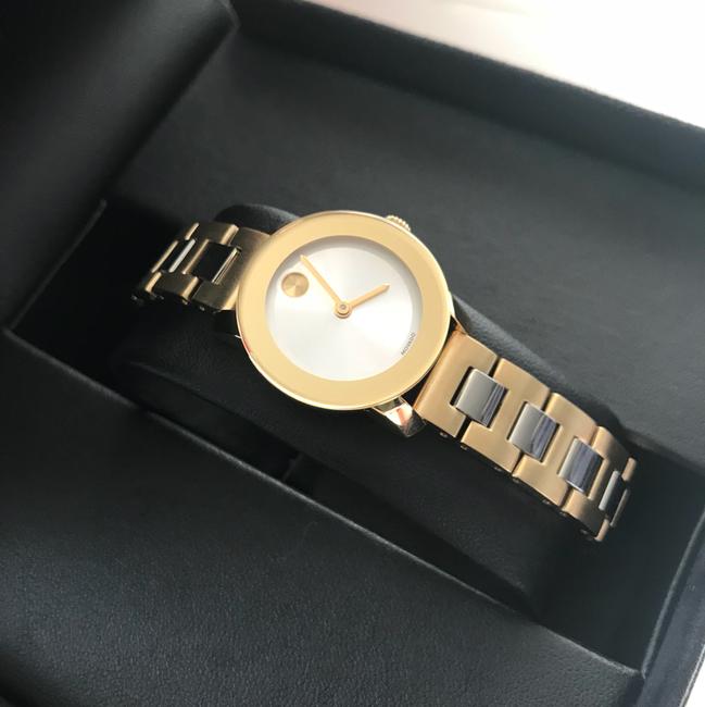Movado Gold/ Silver Womens Swiss Two-tone 3600336 Watch