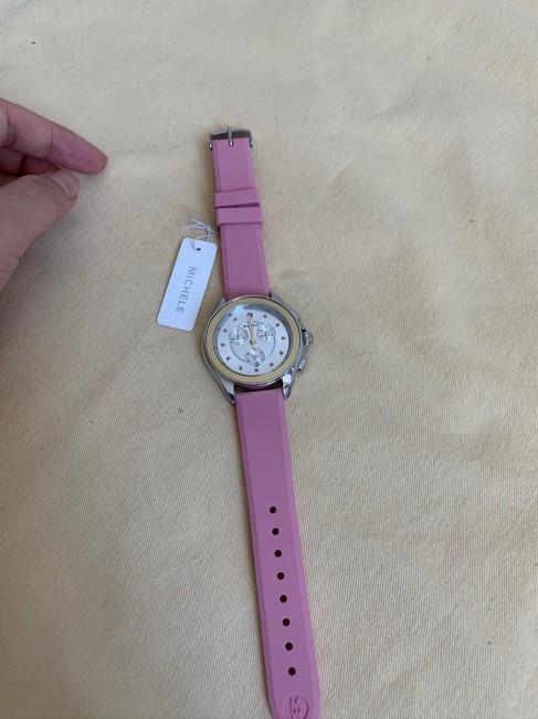 Michele Pink Cape Topaz Mww27e000008 Watch