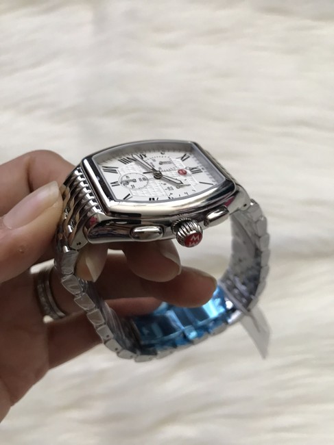 Michele Silver Stainless Releve Ladies Chronograph Mww19a000030 Watch