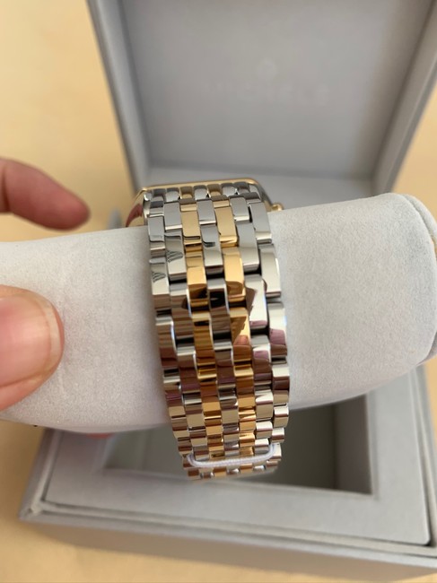 Michele Gold & Silver Releve Chronograph Two Tone Mww19a000029 Watch