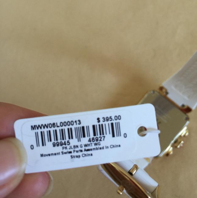 Michele White/ Gold Jelly Bean White/ Mww12f000013 Watch