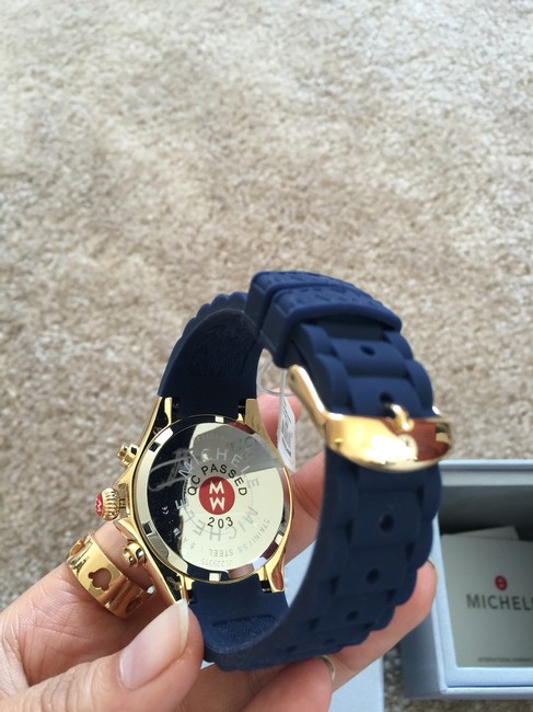 Michele Jelly Mww12f000040 Tahitian Bean Watch