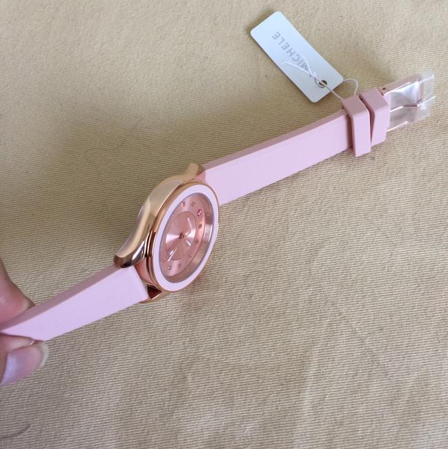 Michele Rose Gold / Pink " Interchangeable Strap" Cape Topaz Mww27a000003 Watch