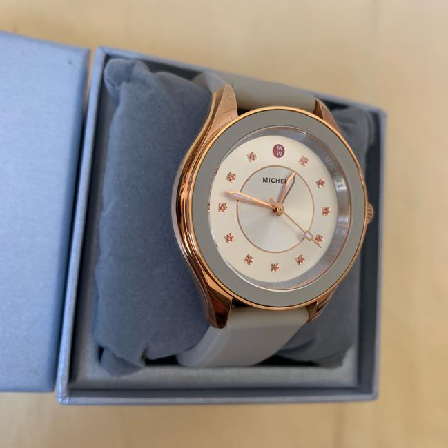 Michele Taupe / Rose-gold Cape Topaz Mww27a000023 Watch