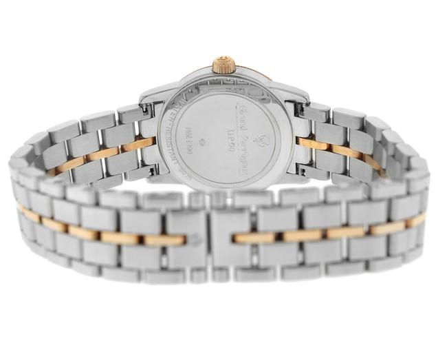 Girard-Perregaux Silver Gold Ladies Gp90 Ref. 1300 Steel Rose 25mm Quartz Watch
