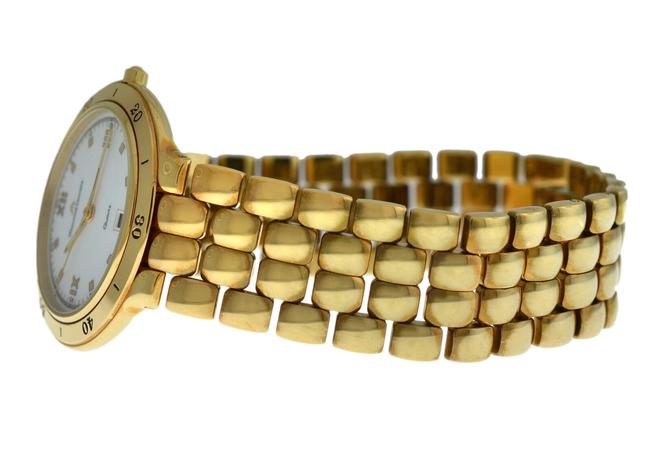 Maurice Lacroix Yellow Gold 95995 Electroplated Steel Quartz 35mm Date Watch