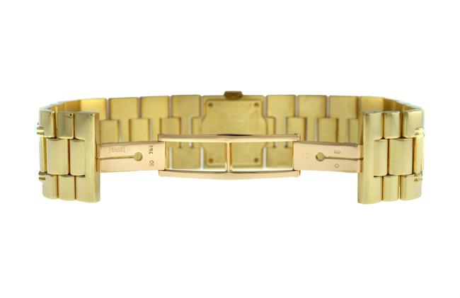 Piaget Yellow Gold Ladies Dancer Carree 50011 K83 Diamond Solid 18k 21mm 106 Watch