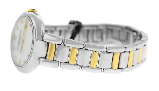 Raymond Weil Gold Silver Ladies Shine 1600-stp-00995 Steel Diamond Mop 32mm Watch