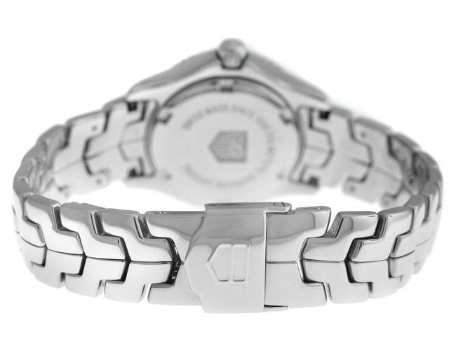 TAG Heuer Silver Lady Link Wjf1319-0 Steel Mop Diamond Date 200m Quartz 27mm Watch