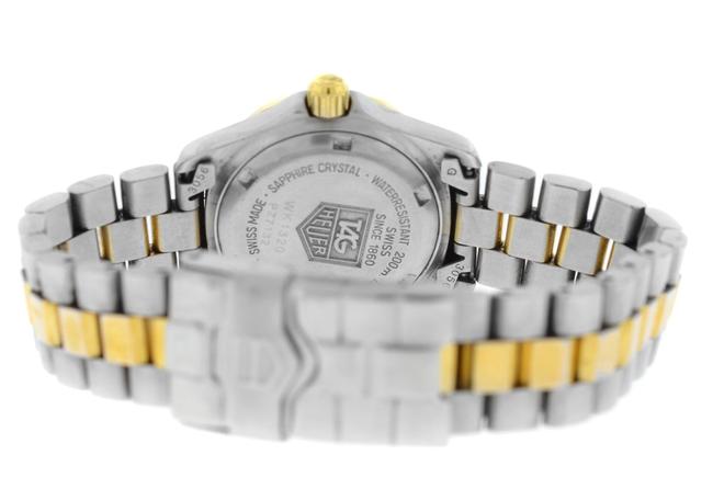TAG Heuer Yellow Gold Silver Ladies Professional Wk1320 Steel Date Quartz Watch