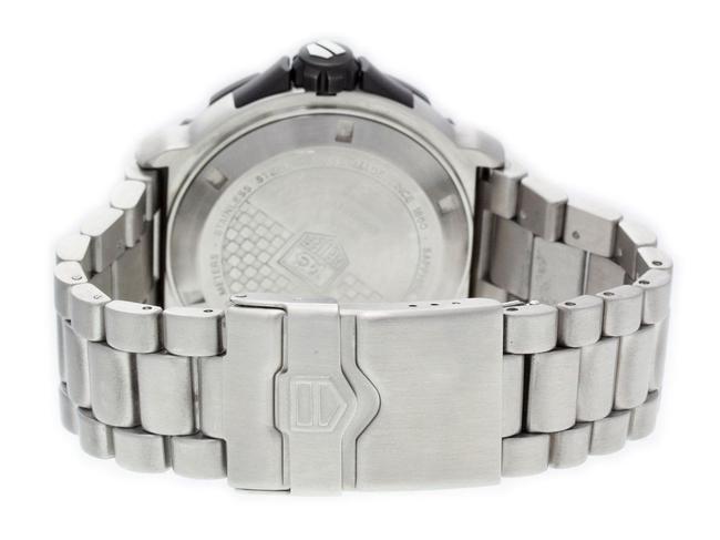 TAG Heuer Stainless Steel Formula One Wah1011 White Face Dial Quartz Mens Watch