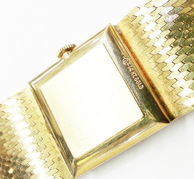 Longines Vintage 14 Karat Yellow Gold Swiss Mechanical Movement Watch