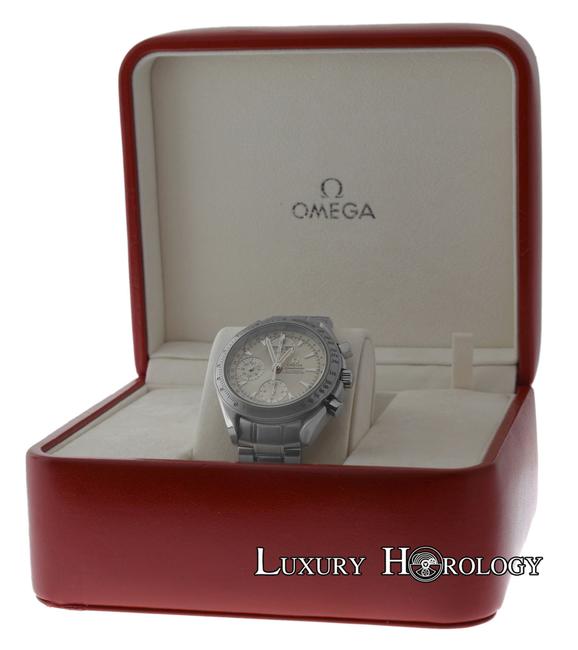 Omega Stainless Steel Mens Speedmaster 3221.30 Chronometer Chronograph Day Date Watch