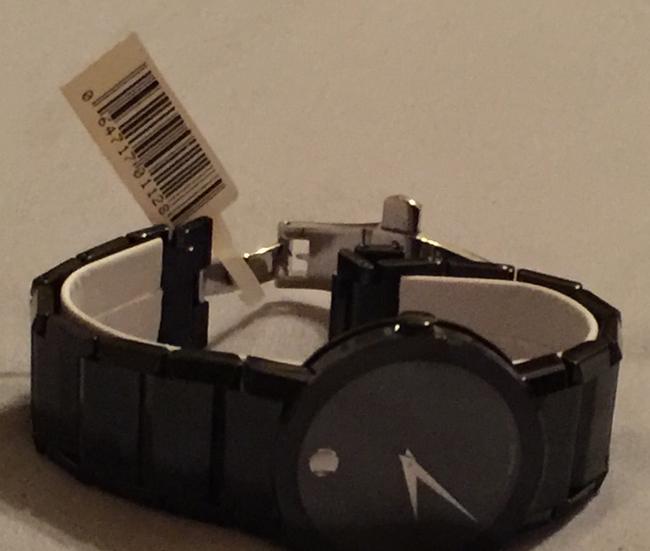 Movado Black Sapphire Pvd Bracelet Mens 0606307 Watch