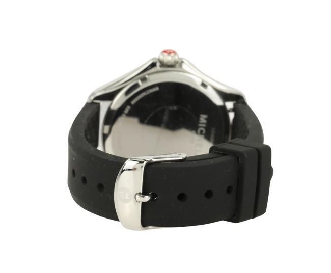 Michele Silver Cape Topaz Watch