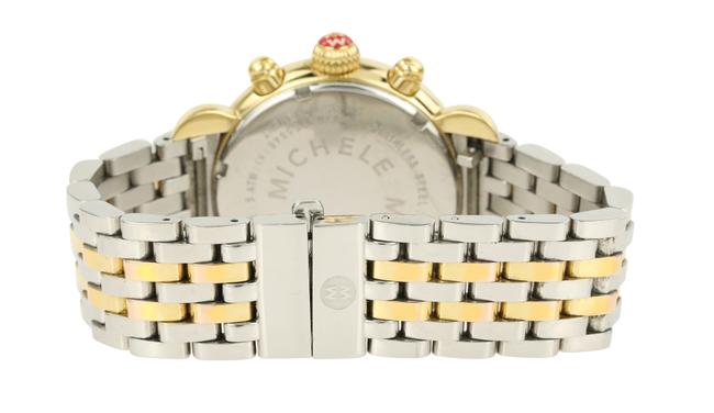 Michele Silver Csx Chronograph Diamond Sidney Watch