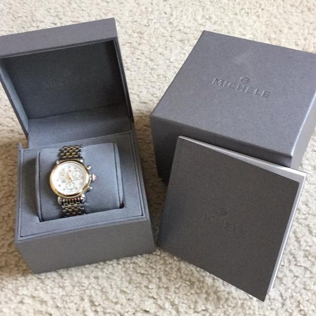 Michele Steel/Yellow Gold Csx 36mm Watch