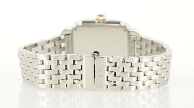 Michele Silver Deco Mid Watch