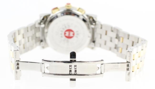 Michele Silver and Gold Sport Sail Diamond Watch