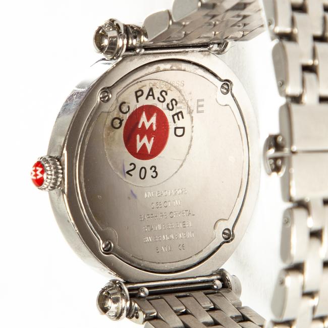Michele Silver Stainless Steel Caber Watch