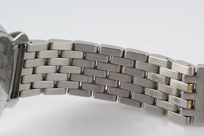 Michele Silver and Gold Two Tone Csx Round Diamond Watch