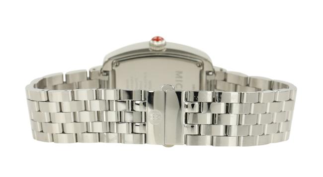 Michele Silver Urban Mini Diamond Watch