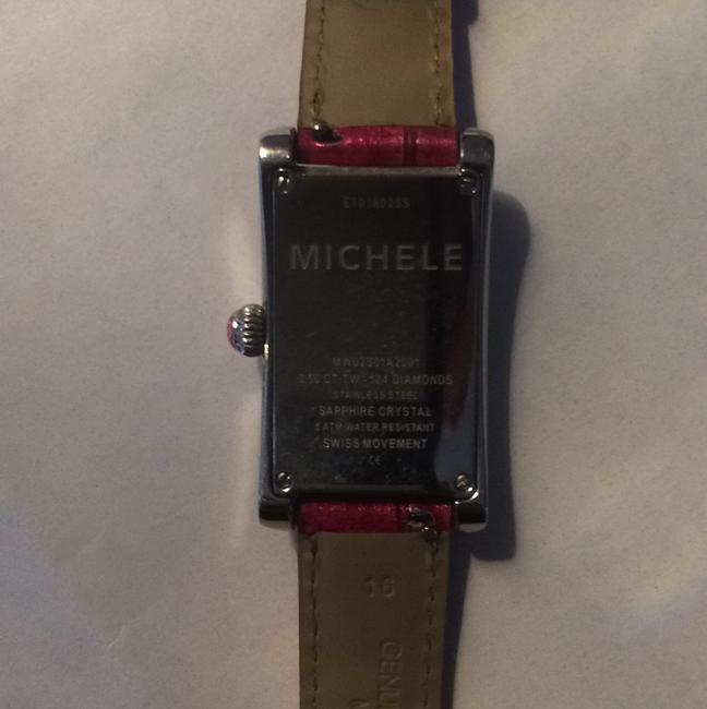 Michele Pink Urban Park Diamond Watch
