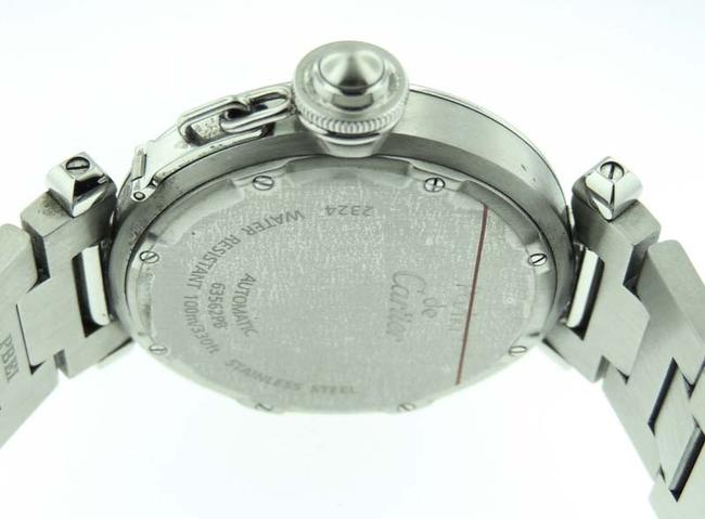 Cartier Pasha C 2324 Stainless Steel 35mm Date Analog Watch