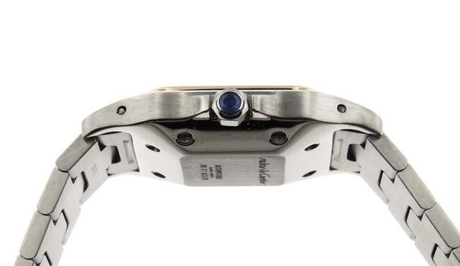 Cartier Santos 18k Yellow Gold & Ss 29mm Dress Watch