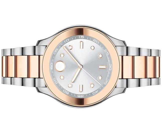 Movado Silver Bold Two Tone Stainless Steel Womens 3600430 Watch