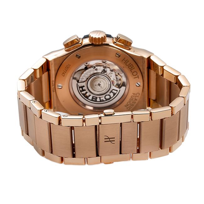 Hublot Black 18k Rose Gold Classic Fusion Aero King 525.ox 45mm Dial Watch