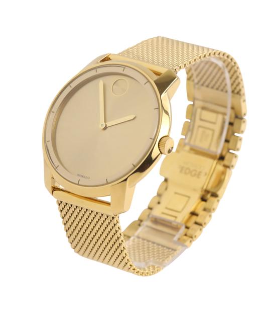 Movado Gold Mesh Strap Watch